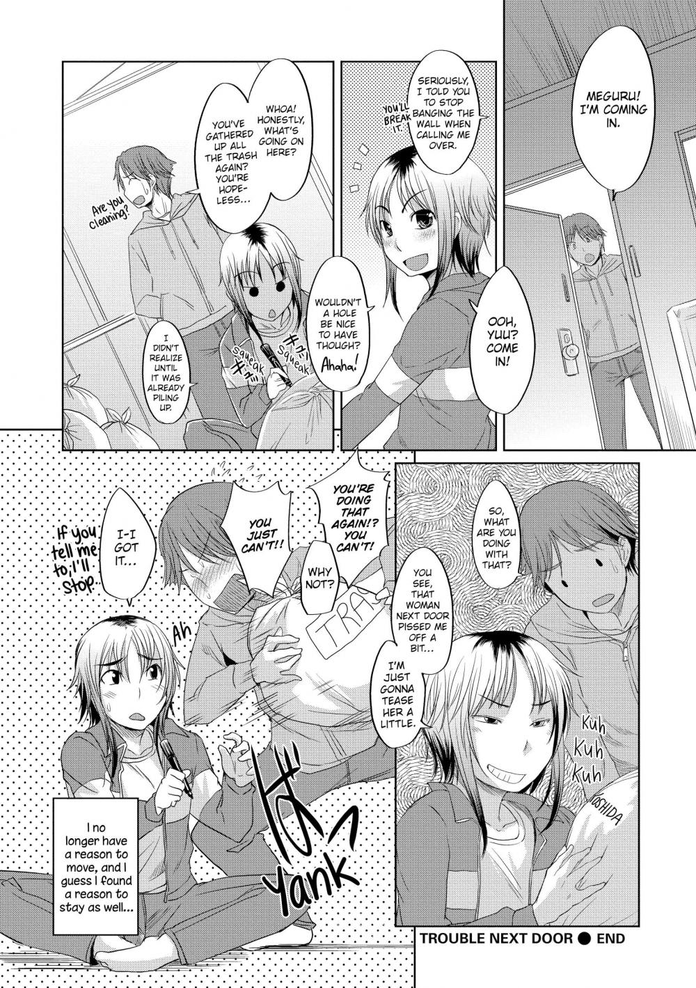 Hentai Manga Comic-Peachy-Butt Girls-Chapter 10 - trouble next door-16